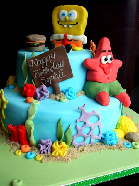 Spongebob and Patrick | Spongebob and Patrick birthday cake!… | Flickr