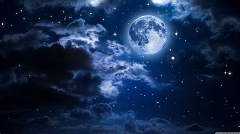 Sky And Moon Wallpapers - Wallpaper Cave