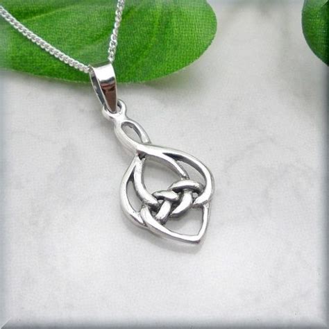 Celtic Knot, Love Knot Necklace, Celtic Jewelry, Irish Jewelry ...