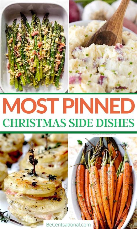 30 Best Christmas Side Dishes to Please a Crowd - BeCentsational