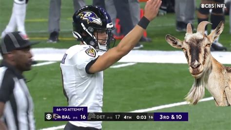 Justin Tucker longest field goal in NFL history 66 yards AMAZING ...