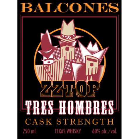 Buy Balcones ZZ Top Tres Hombres Cask Strength Whisky Online - Notable ...