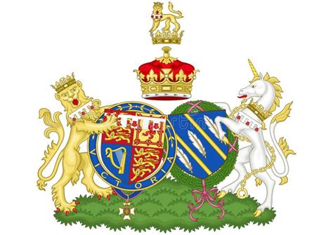 Combined Coat of Arms of Harry and Meghan the Duke and Duchess of ...