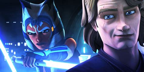 How Did Anakin Turn Ahsoka's Lightsabers Blue on The Clone Wars?