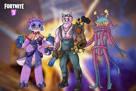 7 Fortnite skin concepts that players would love to see in Chapter 3