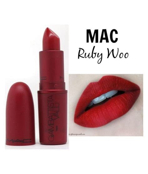 Mac Lipstick Ruby Woo 3 gm: Buy Mac Lipstick Ruby Woo 3 gm at Best ...