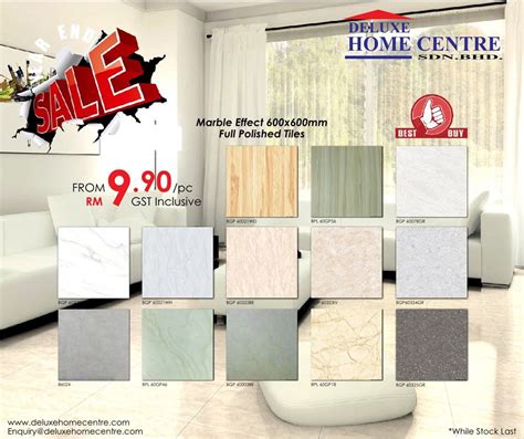 Promotion - Ceramic Tiles in Malaysia | Deluxe Ceramic Tiles Malaysia