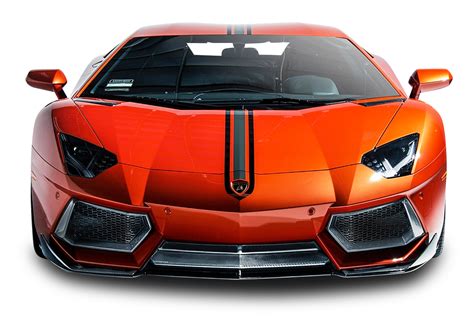 Lamborghini Aventador Coupe Front View Car