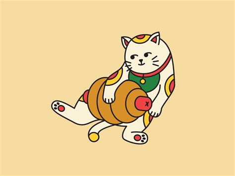 Lazy Cat by Christina Young on Dribbble