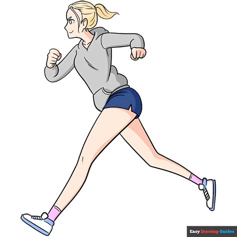 How To Draw Anime Running Pose