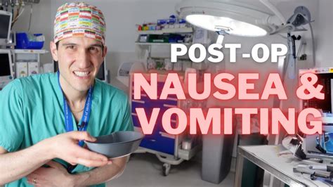 Post-op nausea & vomiting: a promising new treatment - YouTube