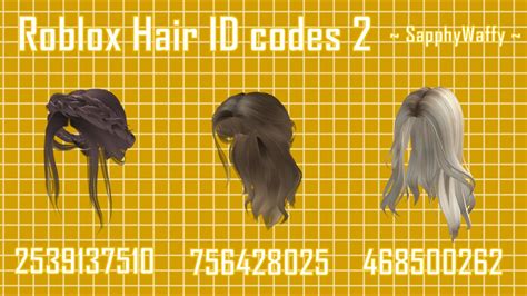 Cute Roblox Hair Codes Bloxburg / Heyy guys here are 40 orange ...