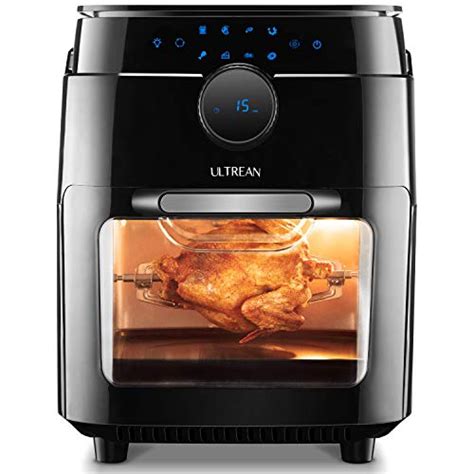 Ultrean 12.5 Quart Air Fryer Oven Combo, Rotisserie, Toaster Oven and ...