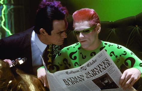 Jim Carrey recalls Batman Forever, Tommy Lee Jones rift - The Dark Carnival