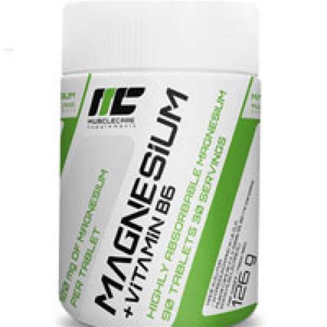 MuscleCare Magnesium + Vitamin B6 - Vitamins - MonsterKing