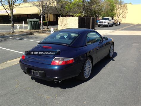 1999 Porsche 911 Carrera Convertible 2 - Door 3. 4l