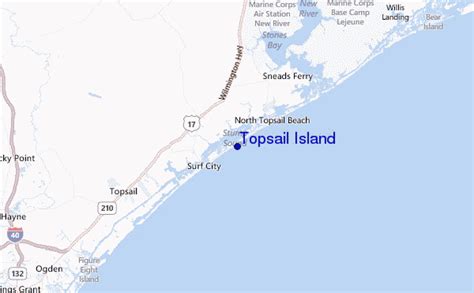 Map Of Topsail Beach Nc - Maping Resources