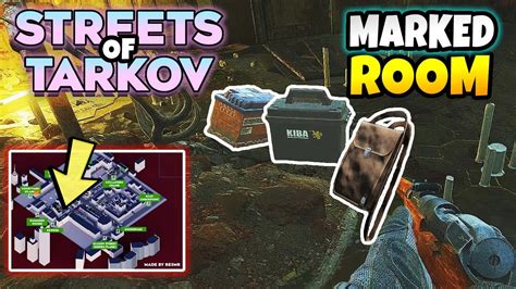 How to Find Streets of Tarkov Marked Room (Ammo Case, Docs Case) Best ...