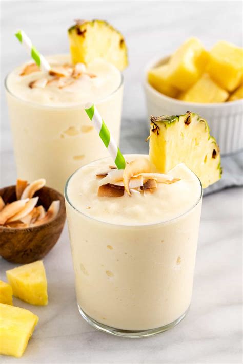 Easy Pineapple Smoothie Recipe - Jessica Gavin