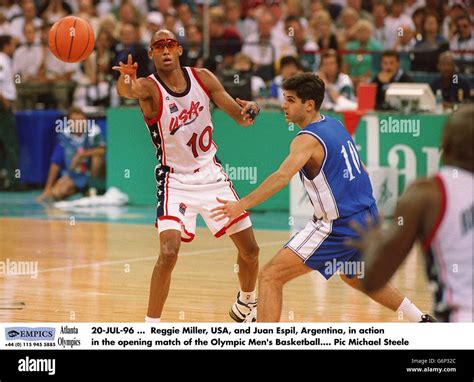 Atlanta Olympic Games 1996 -Basketball Stock Photo - Alamy