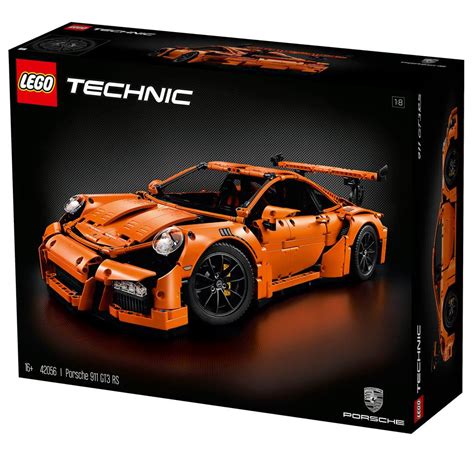 LEGO Technic Porsche 911 GT3 RS Is a 1:8 Scale Non-Lava Orange Model ...