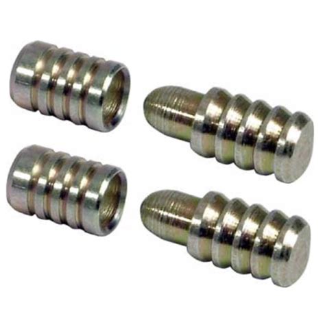 Baseboard Alignment Dowels Push Fit 6mm Pin Zinc Plated Set of 2 Pairs ...