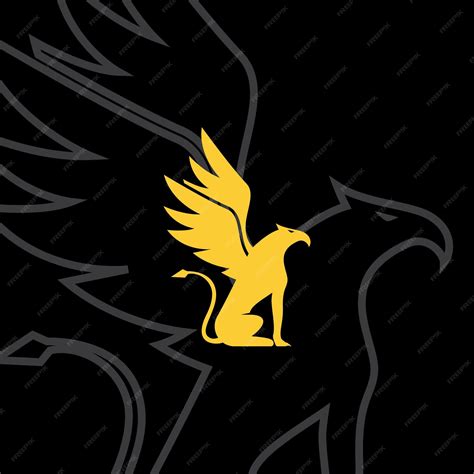 Premium Vector | Griffin logo icon