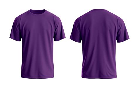 Purple Shirt Mockup – Free Mockups