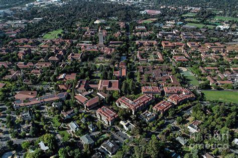 Stanford University Aerial Photograph by David Oppenheimer - Fine Art ...