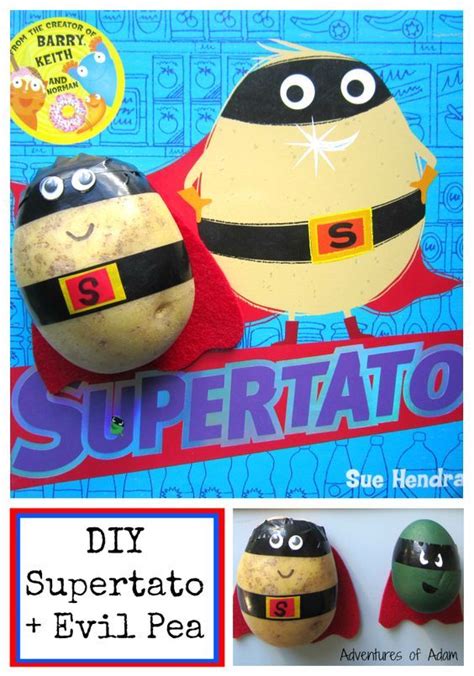 Make your own Supertato | Supertato, Super hero activities, Preschool ...