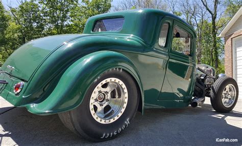 The 33 Plymouth Coupe wrapping up final wiring - iCanFab Custom Street ...