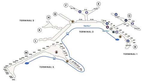 Chicago O’Hare International Airport Map | United Airlines