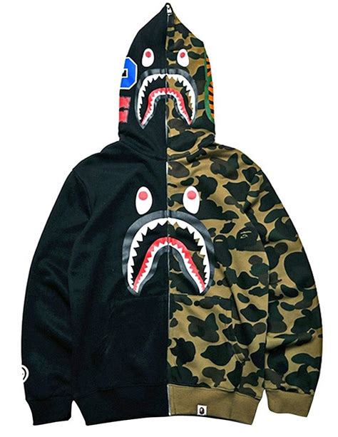 Top 10 Recommended Bape Shark Hoodie Replica – Simple Home