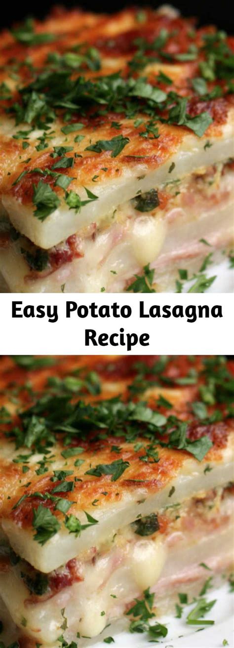 Easy Potato Lasagna Recipe – Mom Secret Ingrediets