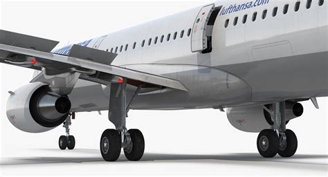 Airbus a321 lufthansa interior 3D model - TurboSquid 1255231