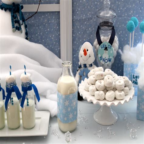 winter, snow Winter Party Party Ideas | Photo 7 of 7 | Winter birthday ...