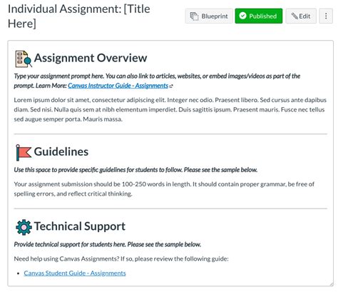 Canvas Transition: Intro to the Canvas Template – FOCUS