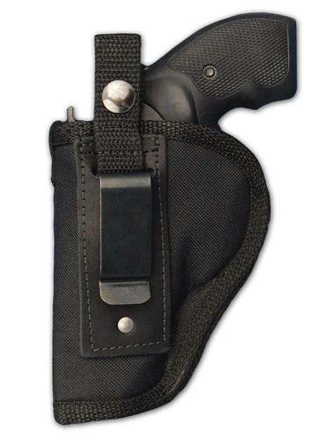 OWB Holster for 2", Snub-Nose .38 .357 Revolvers - Barsony Holsters