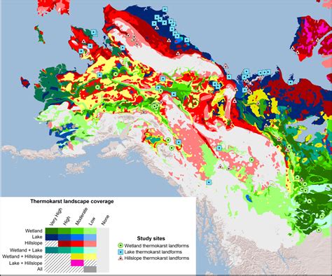 New permafrost map shows regions vulnerable to thaw, carbon release ...