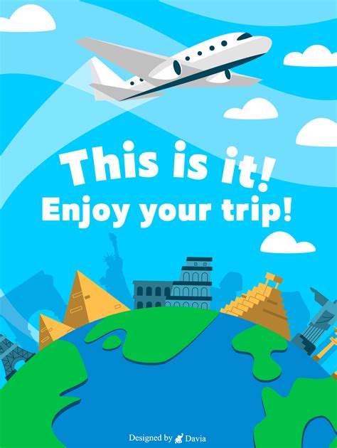 Enjoy Your Trip-Have a Safe Trip | Birthday & Greeting Cards by Davia ...