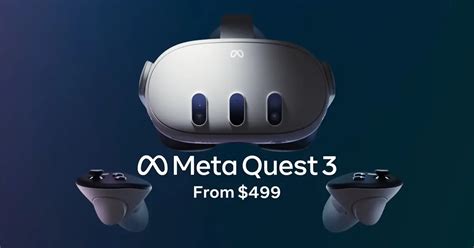 Meta เปิดตัว Quest 3 อุปกรณ์ AR/VR รุ่นใหม่ บางเบากว่าเดิม ราคา 17,000 บาท