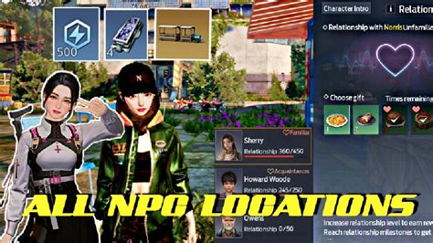 UNDAWN | ALL NPC LOCATIONS FOR FREE REWARDS | FURNITURE | TALENT POINTS ...