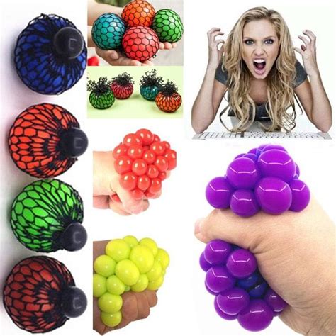 Random Color Slime Antistress Squeeze Stress Relief Toy Squeezing Press ...