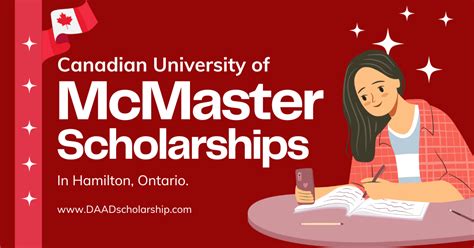 McMaster University Scholarships 2024 in Hamilton Canada - DAAD ...