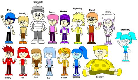 Humanized BFB/TPOT characters | Fandom