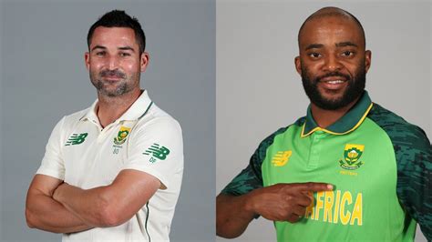 South Africa Name New Captains: Dean Elgar to Lead in Tests; Temba ...