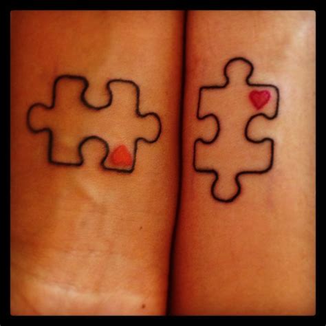 with my two women ?? | Puzzle tattoos, Pieces tattoo, Puzzle piece tattoo