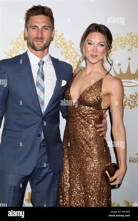 Andrew Walker, wife at arrivals for Hallmark Channel TCA 2019 Winter ...