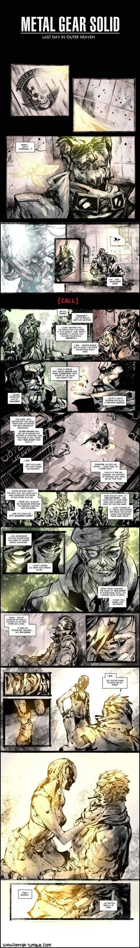 Metal Gear Solid V Fan's Comic Ending Is Better Than The Real Thing ...