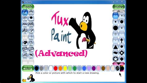 Learn Tux Paint (Advanced) - YouTube